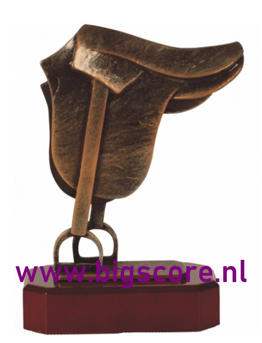 Paardzadel Metaalbeeld BEL233